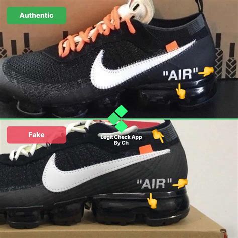 nike vapormax off white real vs fake|nike vapormax off white price.